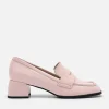 Maggie Leather Heel Loafers<PEDRO Store