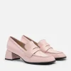 Maggie Leather Heel Loafers<PEDRO Store