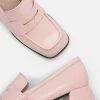 Maggie Leather Heel Loafers<PEDRO Store