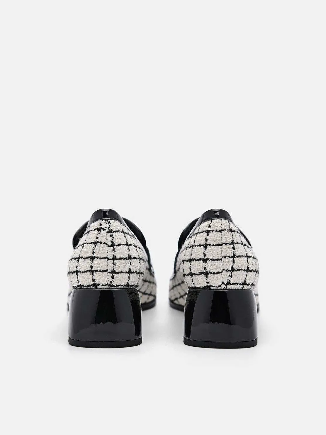 maggie_leather_tweed_loaf_0.webp Maggie Leather Tweed Loafers<PEDRO Flash Sale