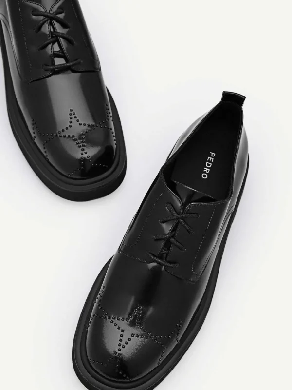 Maisie Leather Derby Shoes<PEDRO Clearance
