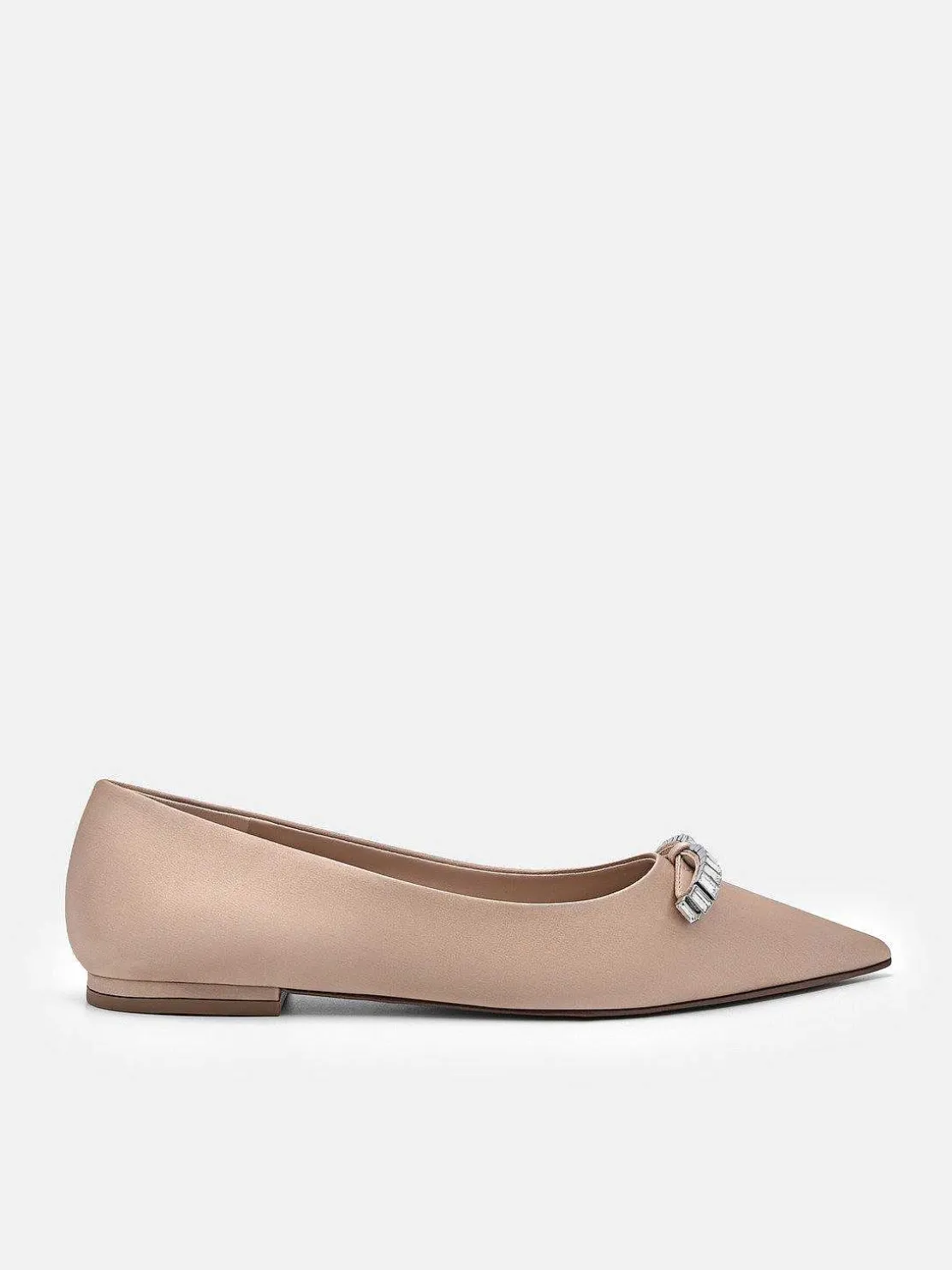 mindy_satin_ballet_flats_0.webp Mindy Satin Ballet Flats<PEDRO Outlet