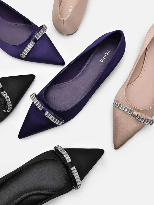 mindy_satin_ballet_flats_5.webp Mindy Satin Ballet Flats<PEDRO Outlet