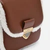 Mini Quilted Faux Fur Shoulder Bag<PEDRO Best