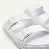 Monochrome Double Strap Slide Sandals<PEDRO Hot