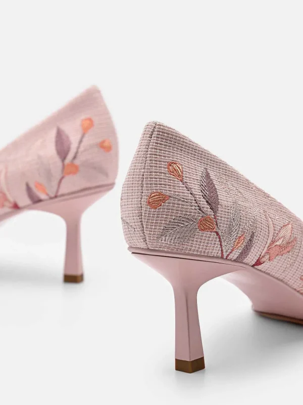Nica Fabric Heel Pumps<PEDRO Online