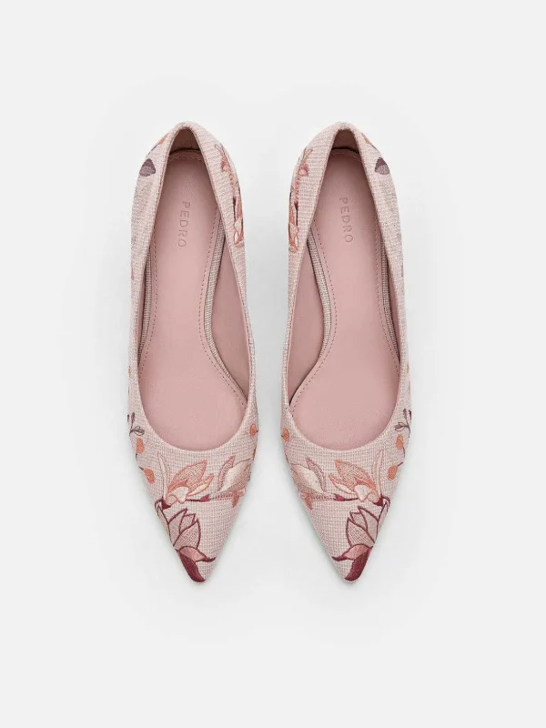 Nica Fabric Heel Pumps<PEDRO Online