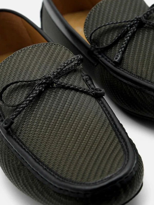 Nylon Bow Driving Shoes<PEDRO Store