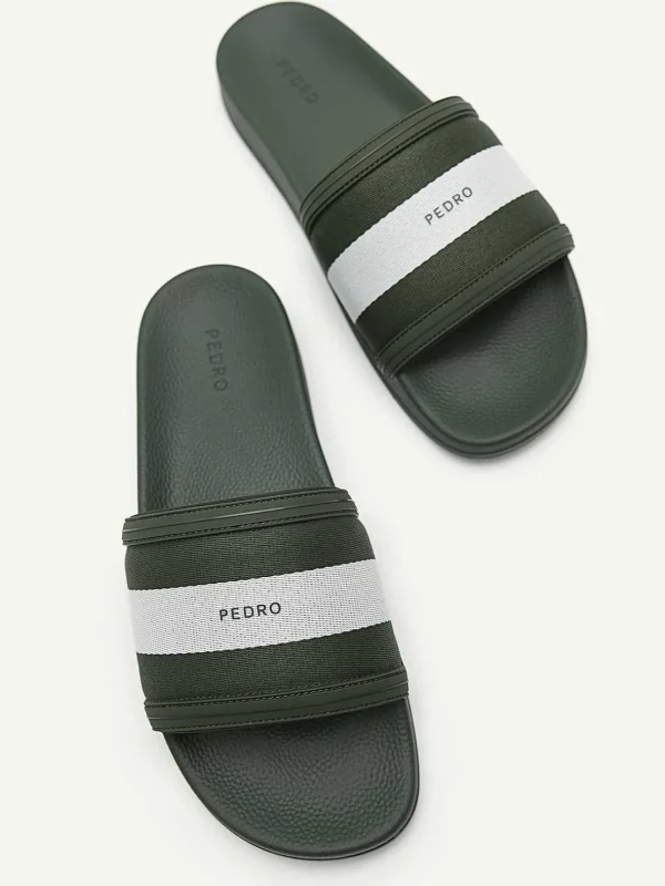 Nylon Fabric Banded Slides<PEDRO Outlet