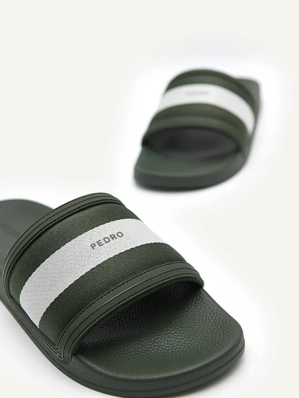 Nylon Fabric Banded Slides<PEDRO Outlet