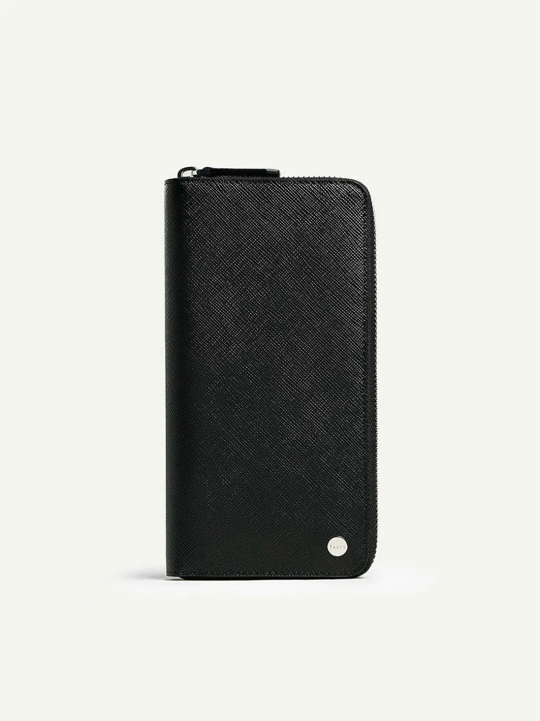 oliver_embossed_leather_z_0-1.webp Oliver Embossed Leather Zip-Around Wallet<PEDRO Sale