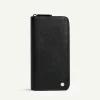 Oliver Embossed Leather Zip-Around Wallet<PEDRO Sale