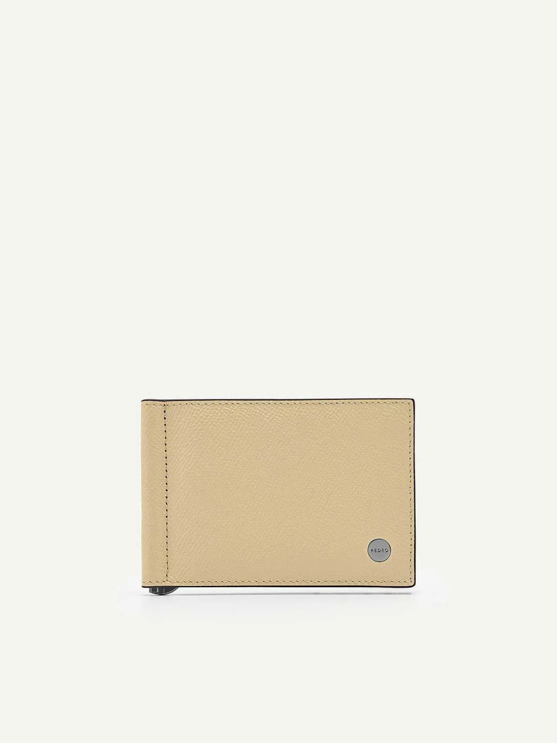 Oliver Leather Bi-Fold Money Clip Cardholder<PEDRO Cheap