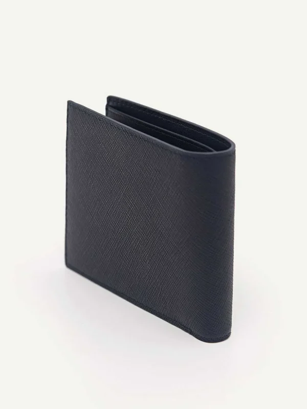 Oliver Leather Bi-Fold Wallet With Insert<PEDRO New
