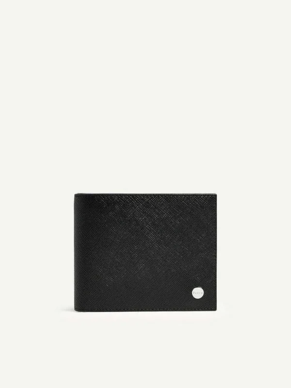 oliver_leather_bifold_wal_4.webp Oliver Leather Bi-Fold Wallet With Insert<PEDRO Clearance