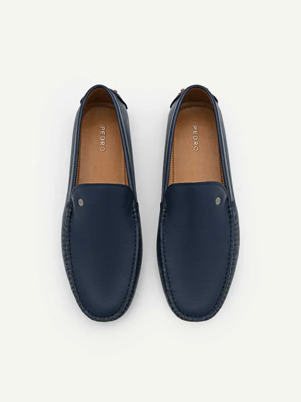 Oliver Leather Driving Shoes<PEDRO Fashion
