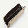 Oliver Long Textured Leather Wallet<PEDRO Shop