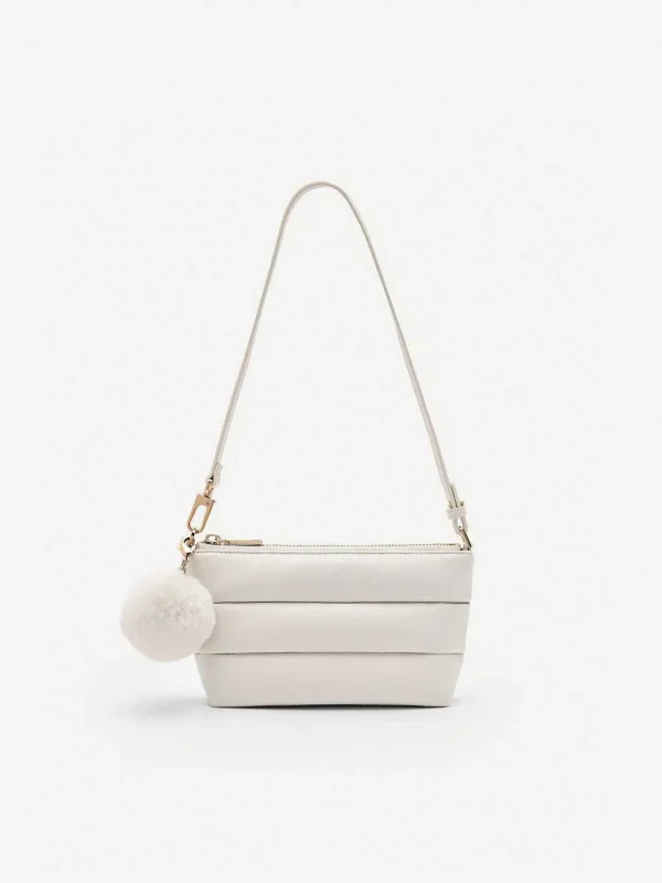 Padded Pouch With Fur Charm<PEDRO Store