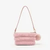 Padded Pouch With Fur Charm<PEDRO Store