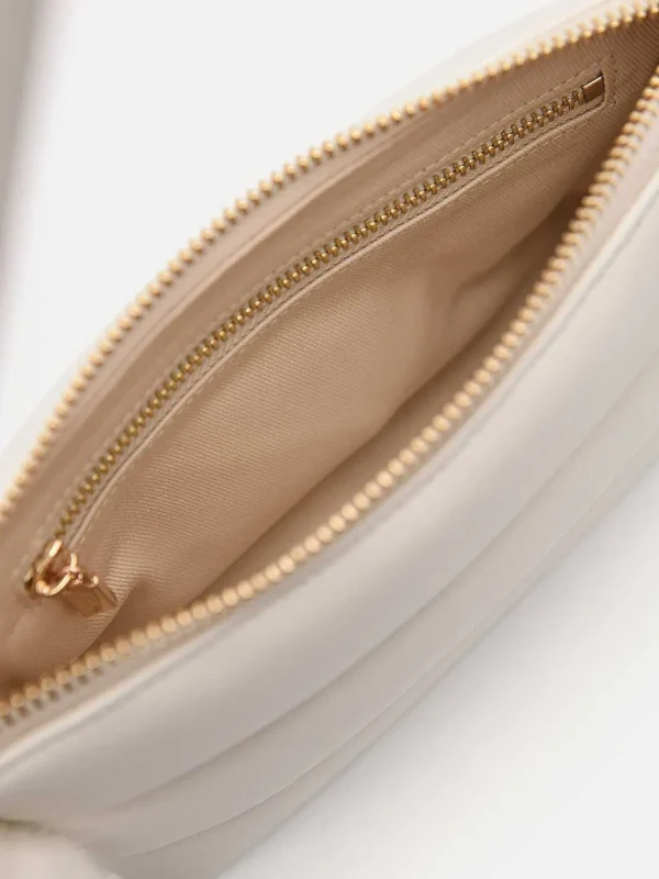 Padded Pouch With Fur Charm<PEDRO Store