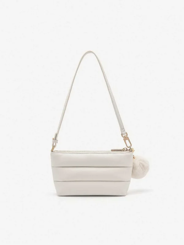 Padded Pouch With Fur Charm<PEDRO Store