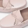 pearlized_calf_leather_bo_1.webp Pearlized Calf Leather Bow Driving Shoes<PEDRO Shop