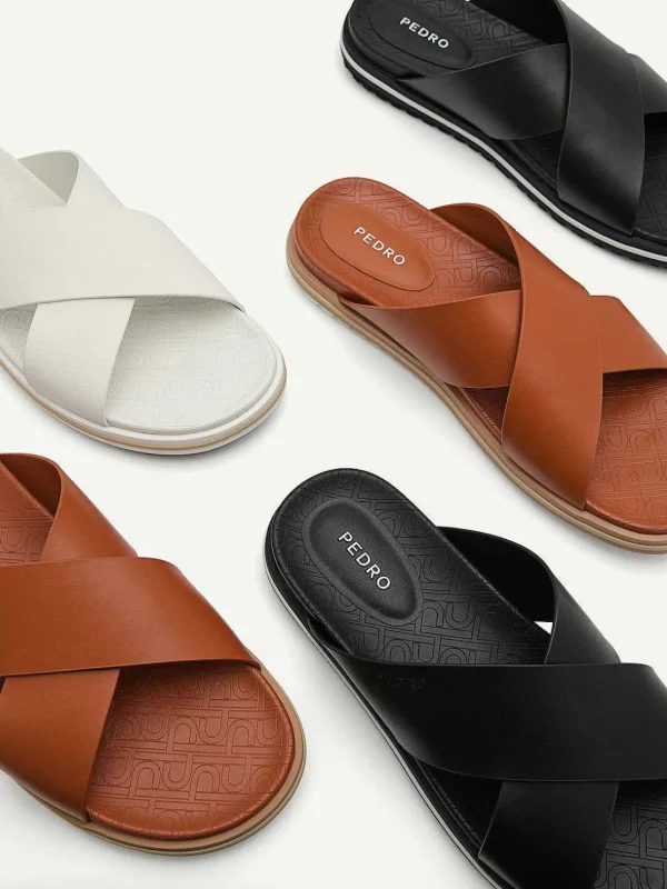 pedro_icon_cross_strap_sa_5-1.webp Icon Cross Strap Sandals<PEDRO Clearance
