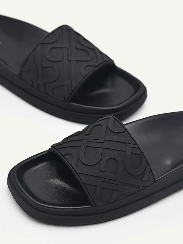 pedro_icon_embossed_slide_1-3.webp Icon Embossed Slide Sandals<PEDRO Discount