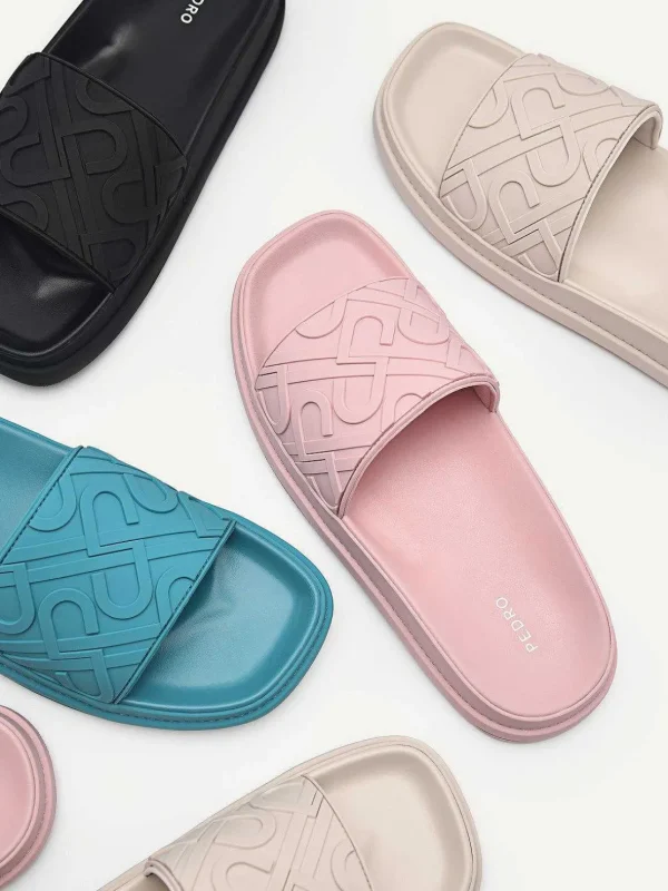 pedro_icon_embossed_slide_4-1.webp Icon Embossed Slide Sandals<PEDRO Best