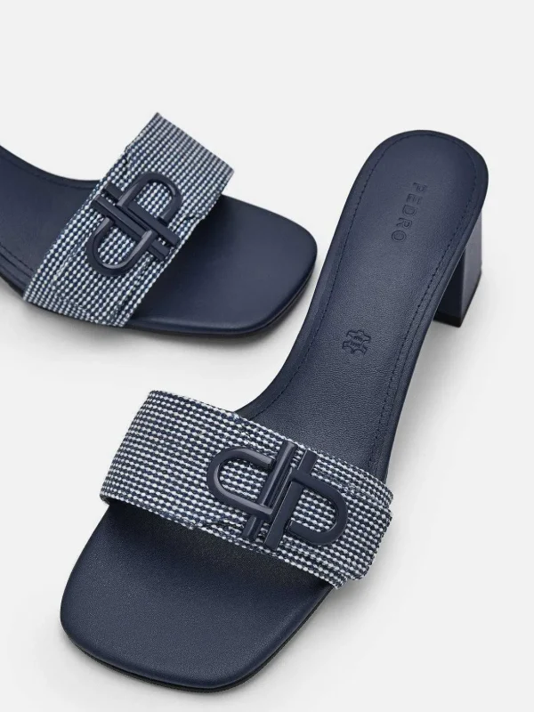 pedro_icon_fabric_heel_sa_4.webp Icon Fabric Heel Sandals<PEDRO Cheap