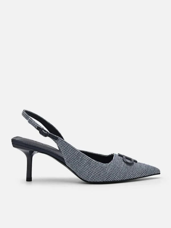 pedro_icon_fabric_pointed_1.webp Icon Fabric Pointed Slingback Pumps<PEDRO Best Sale