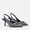 Icon Fabric Pointed Slingback Pumps<PEDRO Best Sale