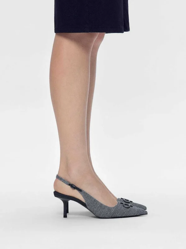pedro_icon_fabric_pointed_4.webp Icon Fabric Pointed Slingback Pumps<PEDRO Best Sale