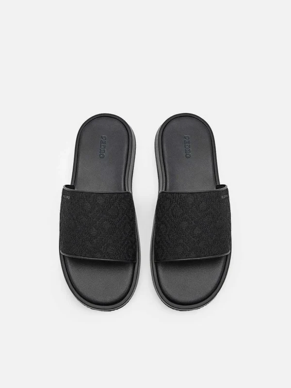 pedro_icon_jacquard_slide_1-1.webp Icon Jacquard Slide Sandals<PEDRO Cheap