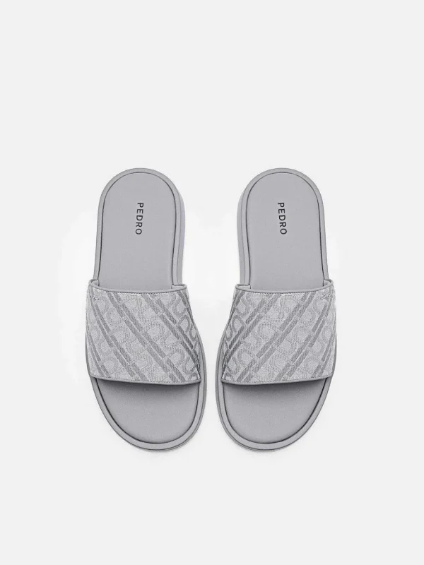 Icon Jacquard Slide Sandals<PEDRO Best Sale