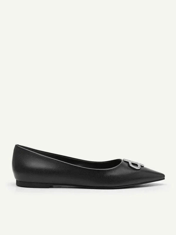 pedro_icon_leather_ballet_3-1.webp Icon Leather Ballet Flats<PEDRO Shop