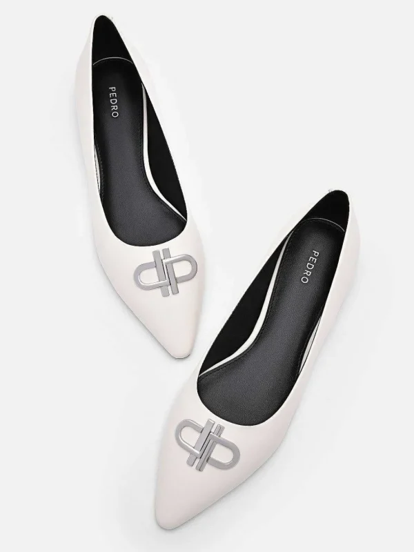 Icon Leather Ballet Flats<PEDRO Cheap