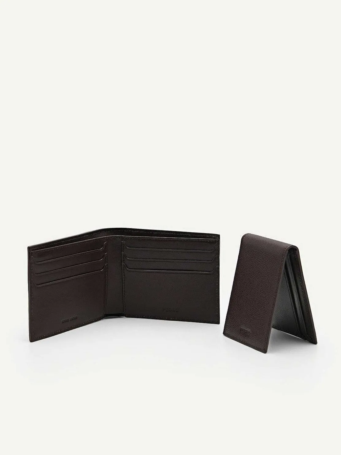 Icon Leather Bi-Fold Wallet With Insert<PEDRO Flash Sale