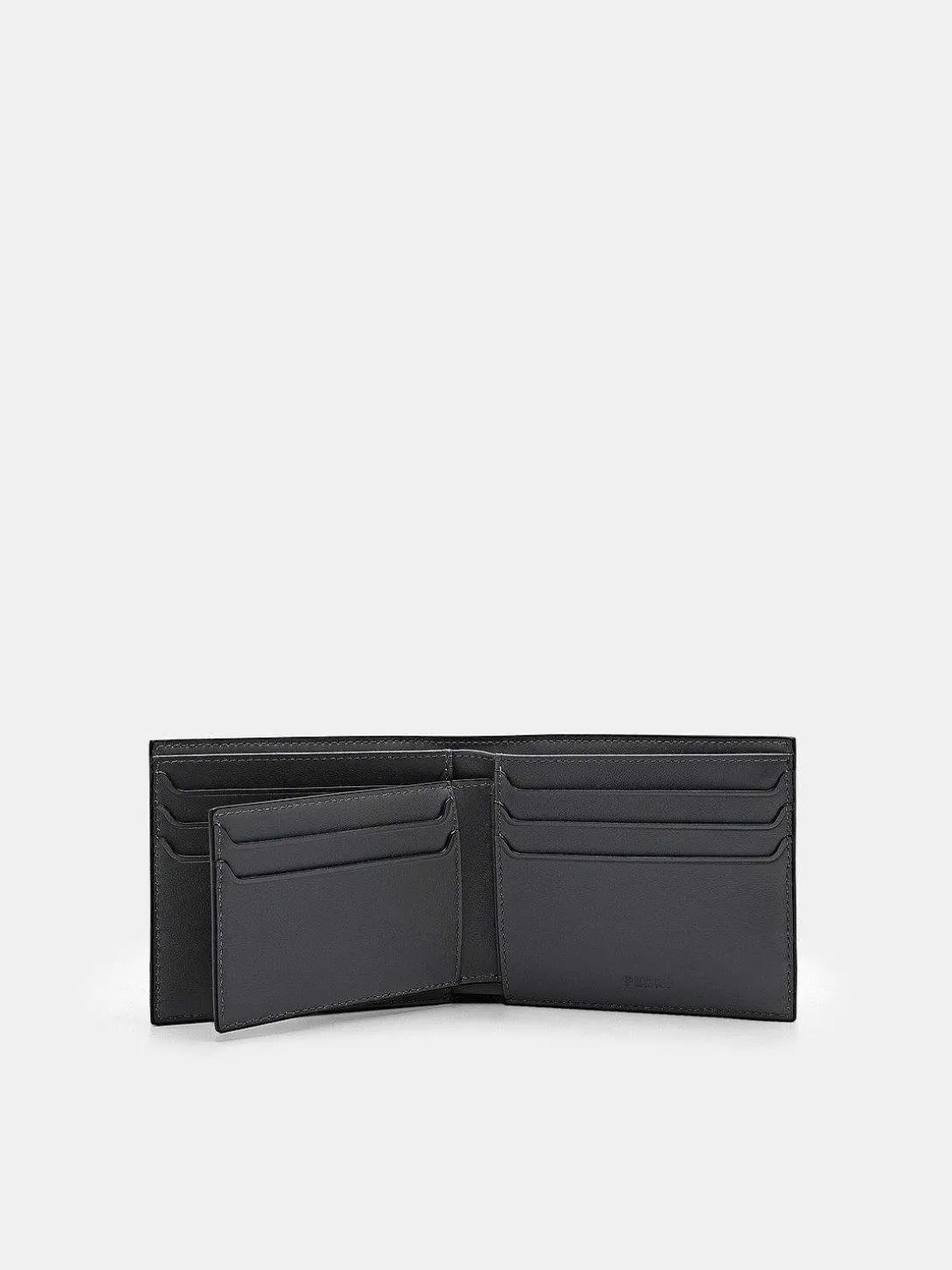 Icon Leather Bi-Fold Wallet With Insert<PEDRO New