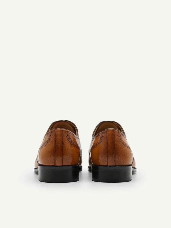 Icon Leather Brogue Derby Shoes<PEDRO Hot