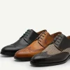 Icon Leather Brogue Derby Shoes<PEDRO Hot