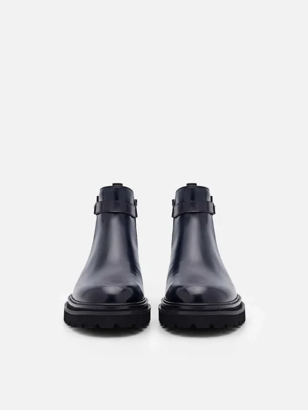 Icon Leather Chelsea Boots<PEDRO Hot