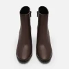 Icon Leather Heel Boots<PEDRO Fashion