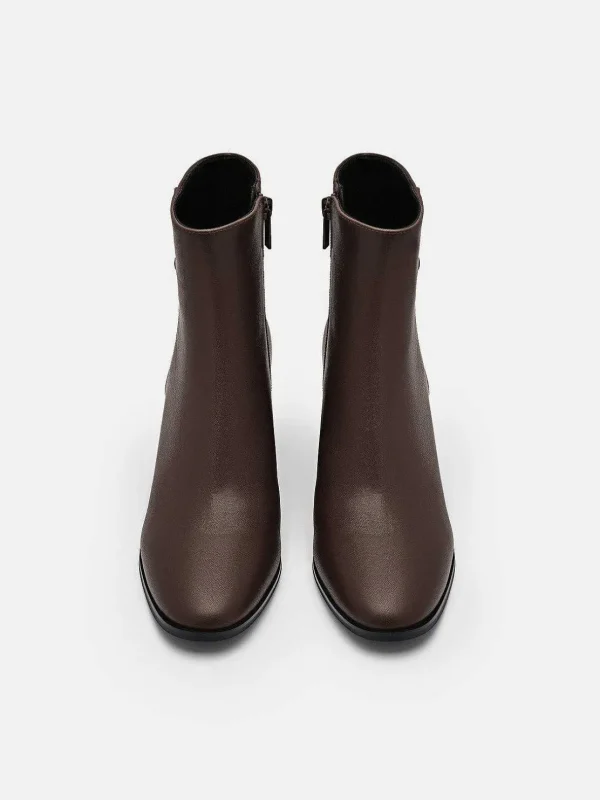 Icon Leather Heel Boots<PEDRO Fashion