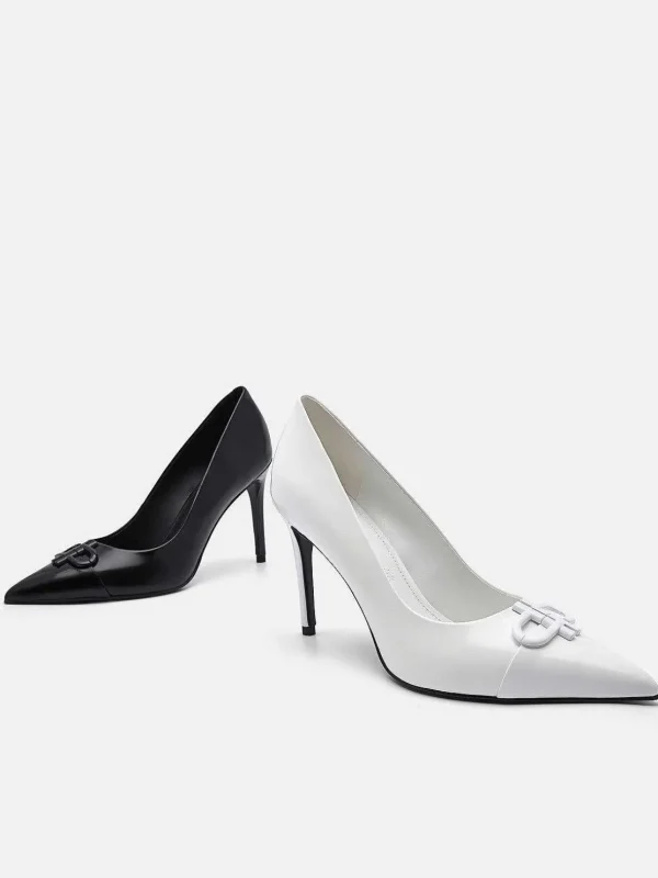 pedro_icon_leather_heel_p_3.webp Icon Leather Heel Pumps<PEDRO Discount