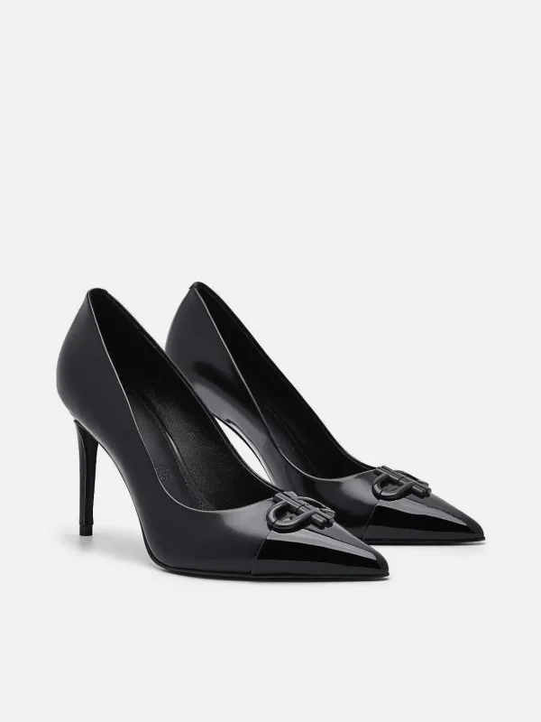 Icon Leather Heel Pumps<PEDRO Outlet