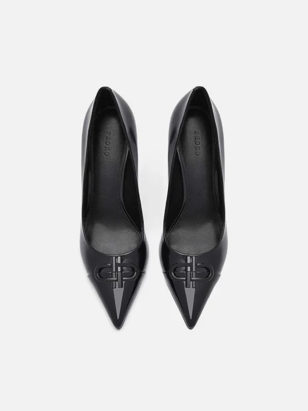 Icon Leather Heel Pumps<PEDRO Outlet