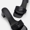 Icon Leather Heel Sandals<PEDRO Clearance