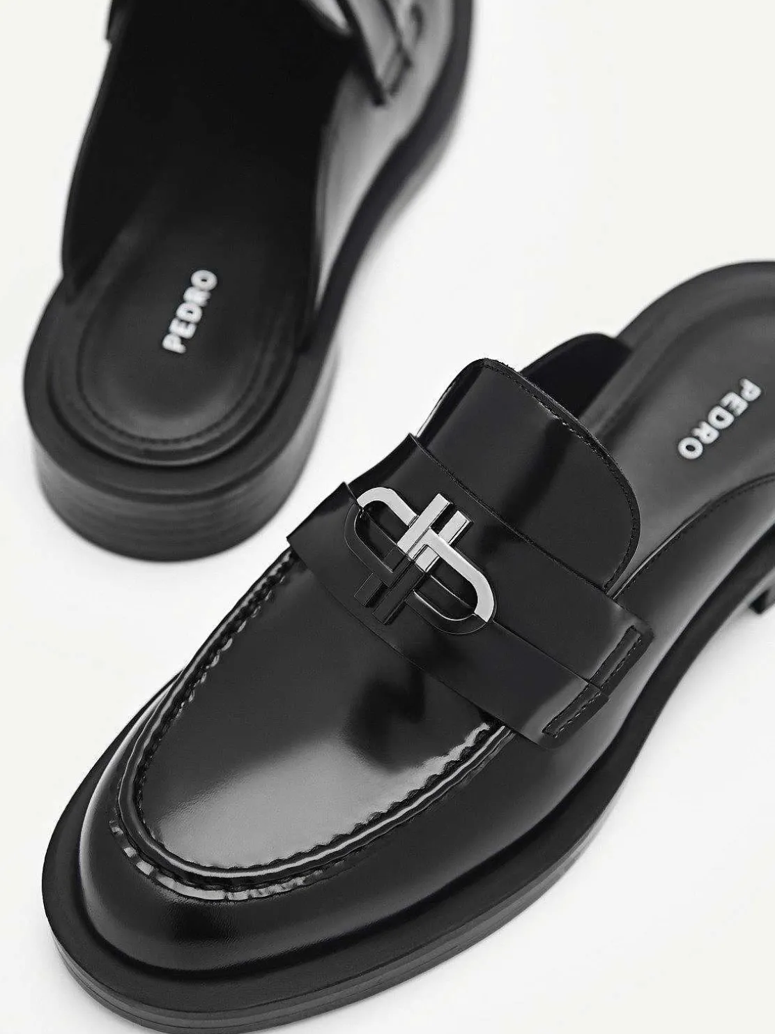 pedro_icon_leather_mules_0-1.webp Icon Leather Mules<PEDRO Cheap