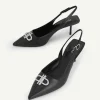 Icon Leather Pointed Slingback Pumps<PEDRO Cheap